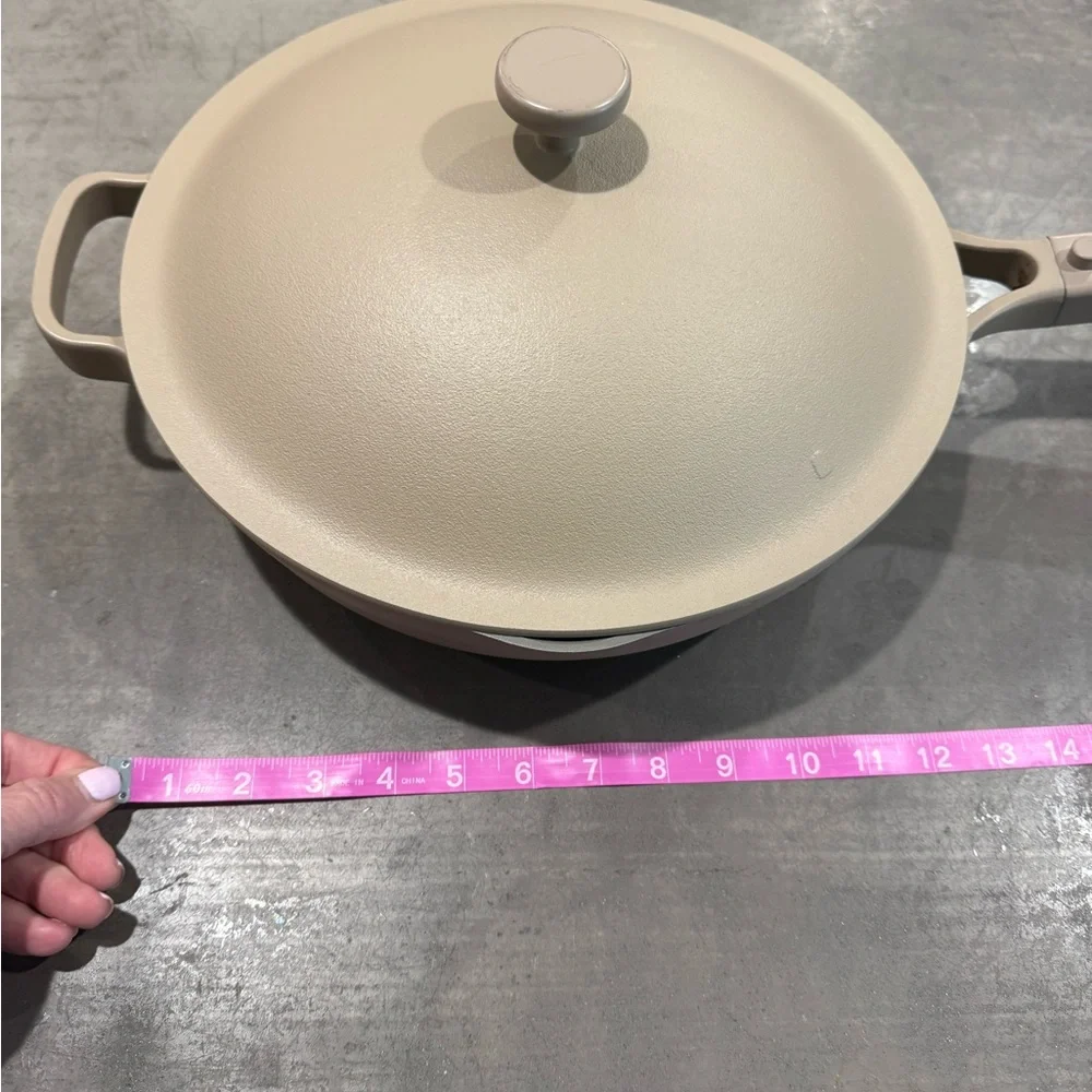 OUR PLACE beige Skillet w/ Lid-this color no longer available online/get it here